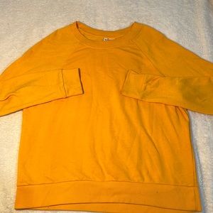 DIVIDED Women’s Crewneck; Size: M; Color: Mustard Yellow